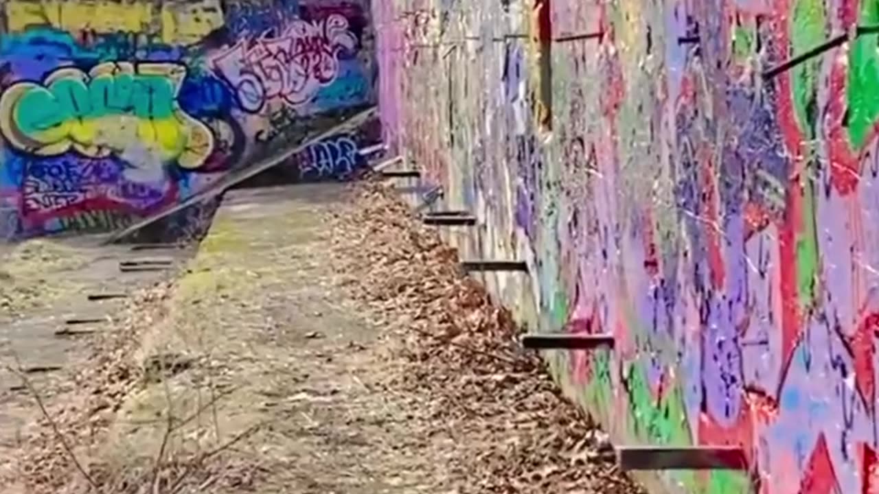 ON TOP AND INSIDE OLD TUNNEL