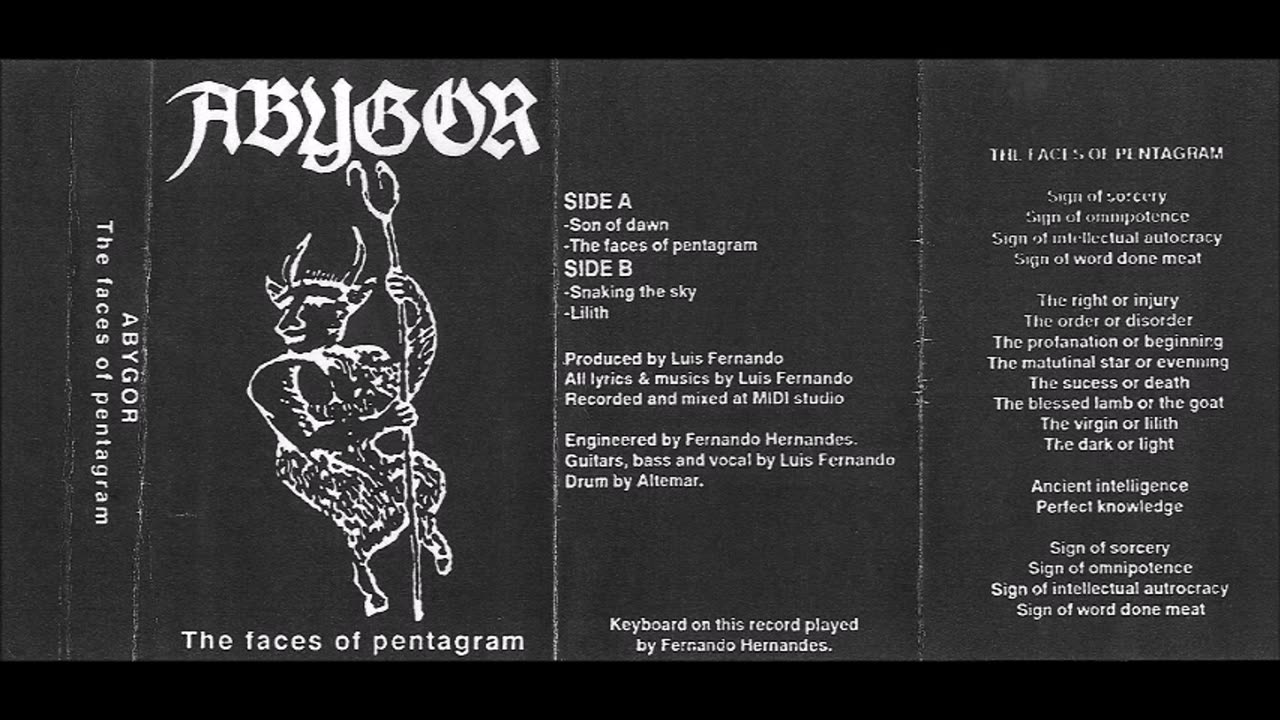 Abygor -1992 - The Faces of Pentagram