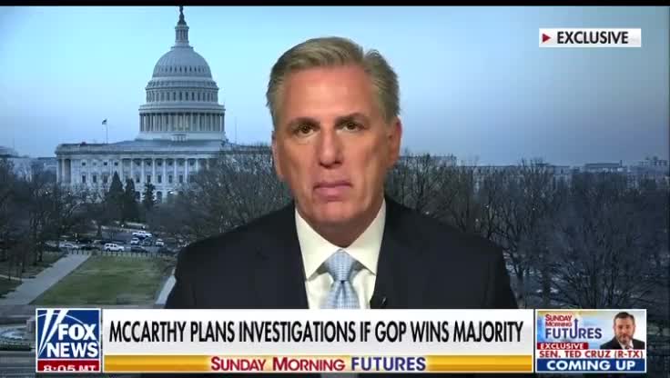 USA - Rep McCarthy wants “China Committee” to Probe Covid Origins & Bidens’ Beijing Bonus