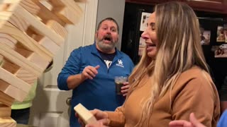 Tower Falls Into Face