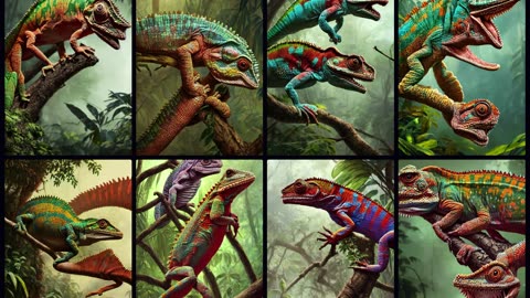 TRIASSIC PARK | CARMEN CHAMELEONS (4K)