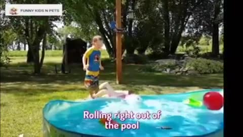 Water Fail but too cute! | Children | Funny |