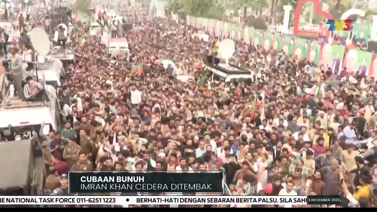 CUBAAN BUNUH | Imran Khan Cedera Ditembak