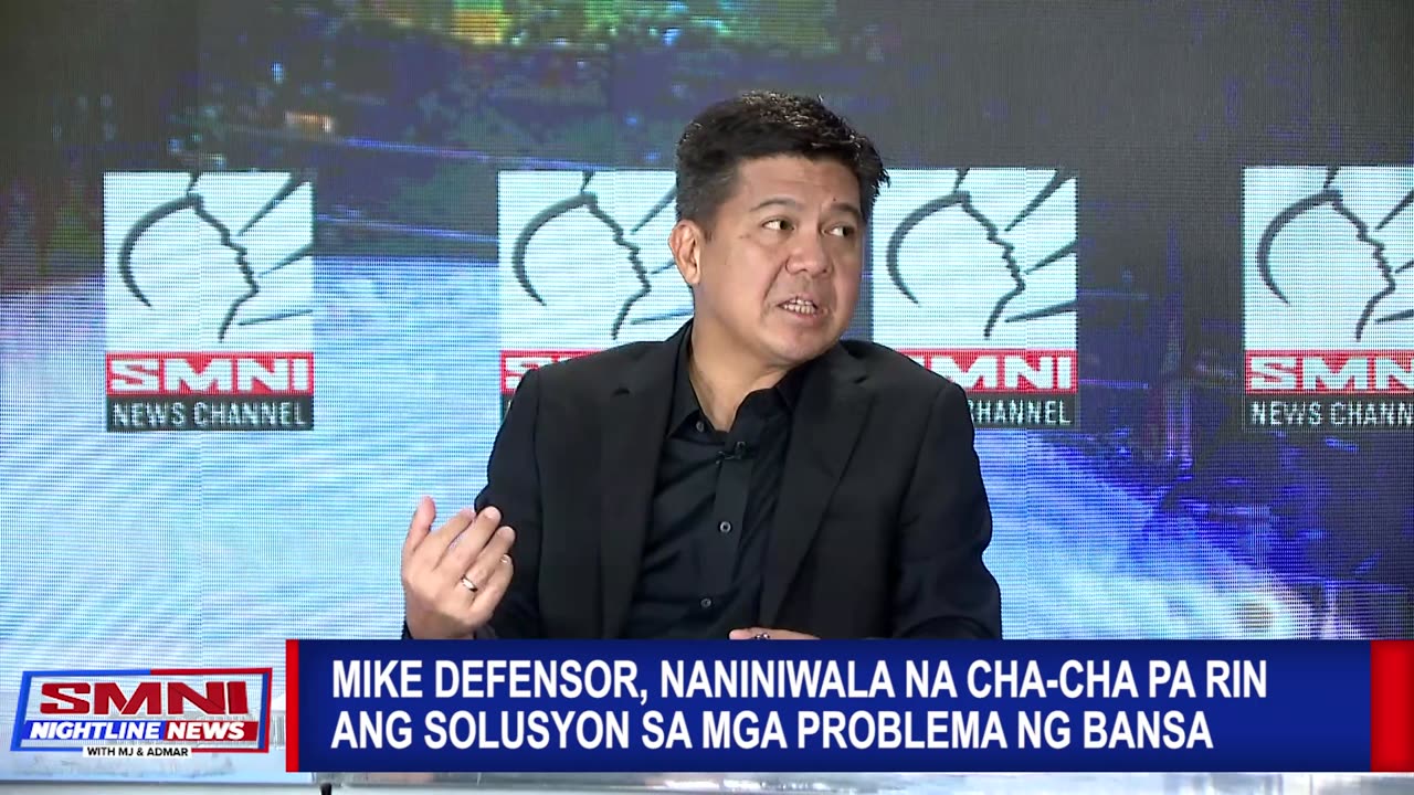 Mike Defensor, naniniwala na CHA-CHA pa rin ang solusyon sa mga problema ng bansa