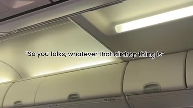 Pilot tells passenger to stop airdropping nudes