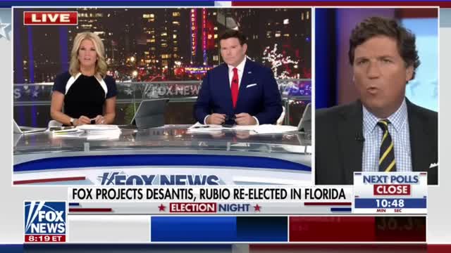 Tucker Carlson's joke on Democrats causes panel to burst out laughing