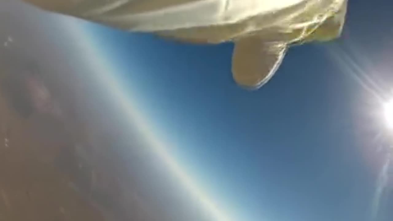 Space To Earth Jump 🥹 skydiving