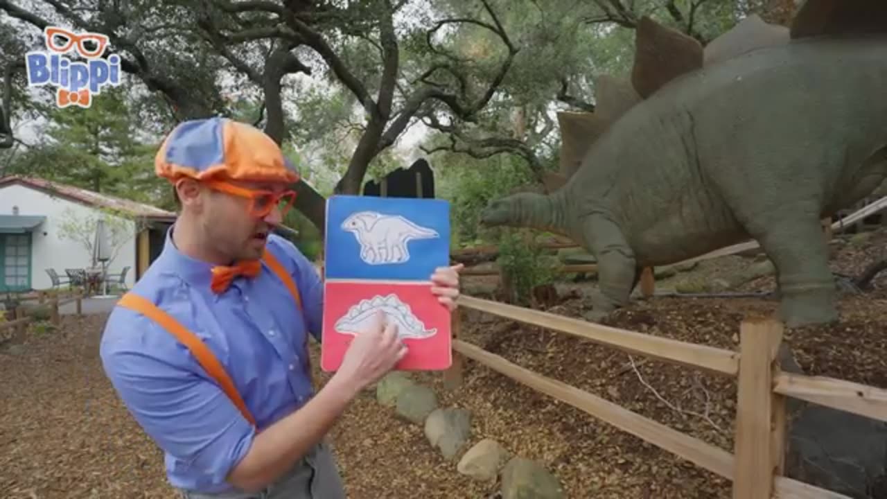 Dino Egg Hunt Counting 1 to 10 - Blippi's Playdate Educational Videos for Kids.mp4