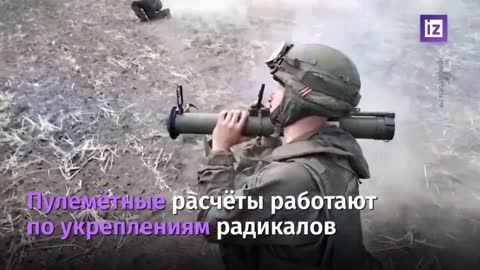 Ukraine War - Russian paratroopers seize a stronghold of Ukrainian militants