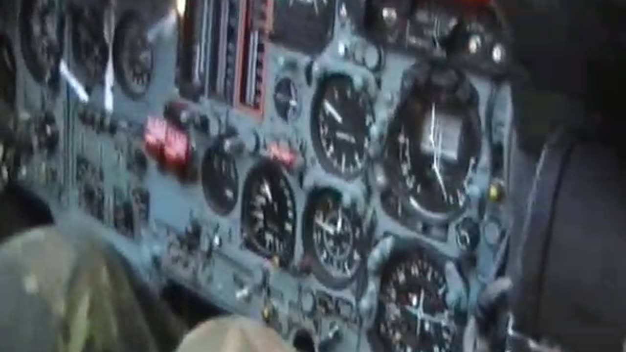 A few flights on a small and extremely small on the Su-24m.