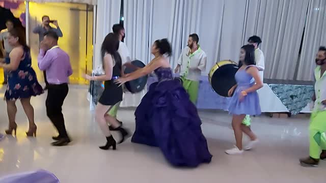 mis 15 anos line dance