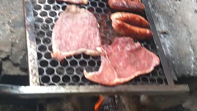 Preparando meu almoço