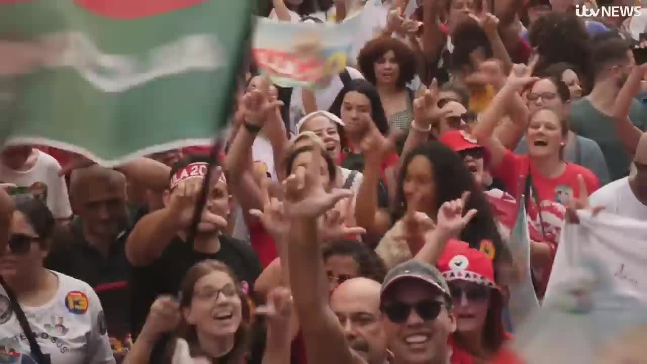 Former president Lula da Silva makes comeback as Jair Bolsonaro loses Brazil election | ITV News