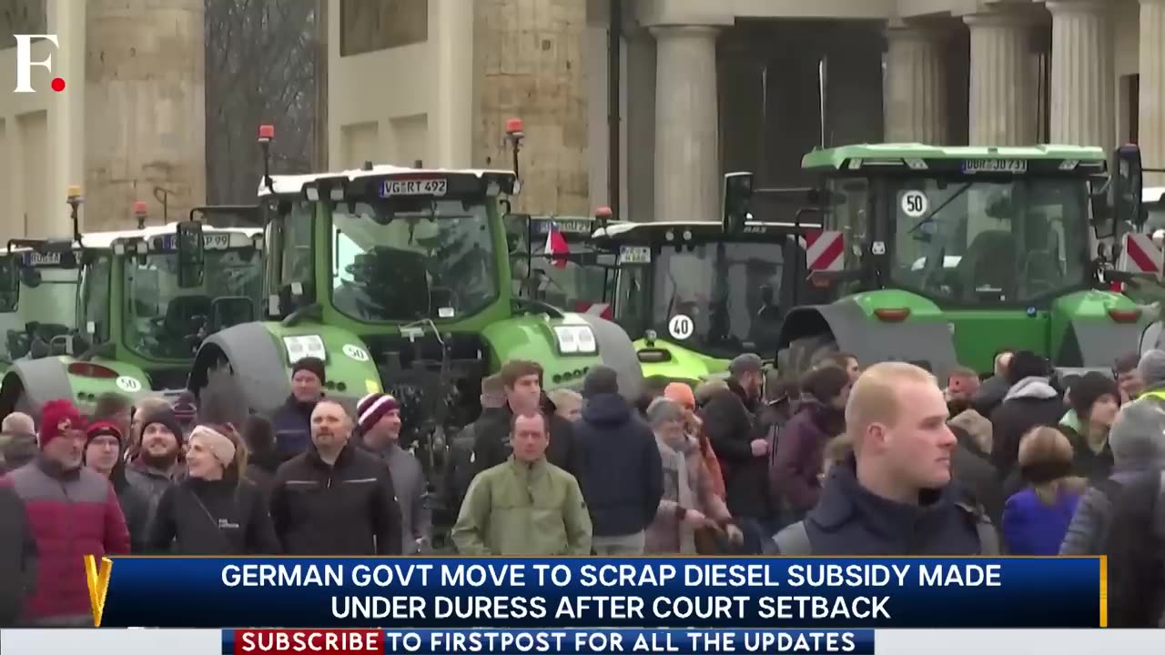 Tractors Take Over Berlin: German Farmers are Protesting | Vantage with Palki Sharma