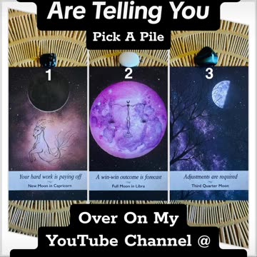 Your Dream Meanings📚| Pick A Pile Over On My YouTube Channel