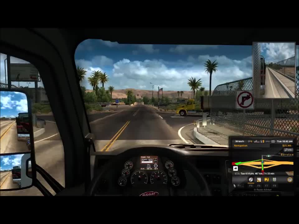 American Truck Sim Barstow To Oakdale