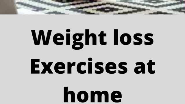 Weight loss exercises at home