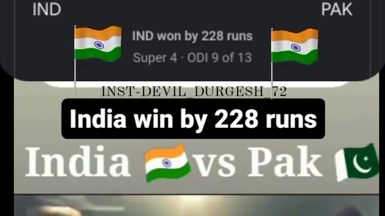 India vs Pakistan cricket 🏏