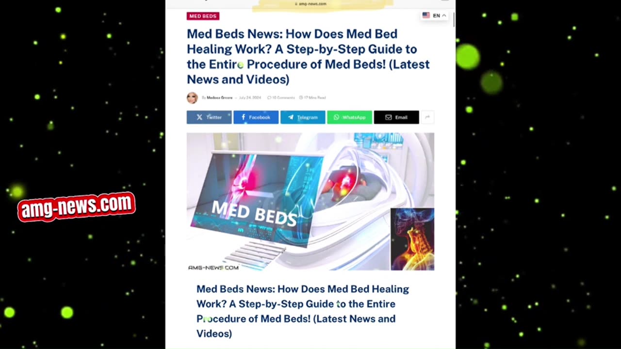 I CAN'T WAIT FOR THE MED-BEDS TO DEBUT! .......