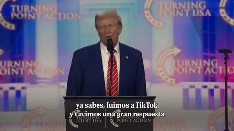 Trump sugiere mantener TikTok "por un tiempo"