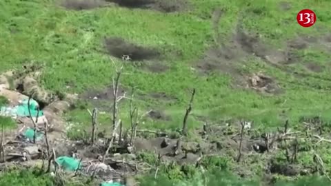 Ukrainian army’s attack with equipment and vehicles captured on camera