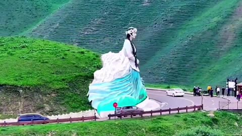 Beautiful doll garden nice greenery sweet climate