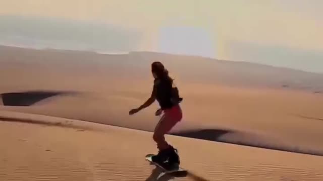 sand boarding