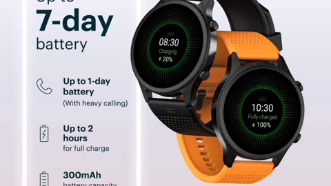 NoiseFit Halo 1.43" AMOLED Display, Bluetooth Calling Round Dial Smart Watch