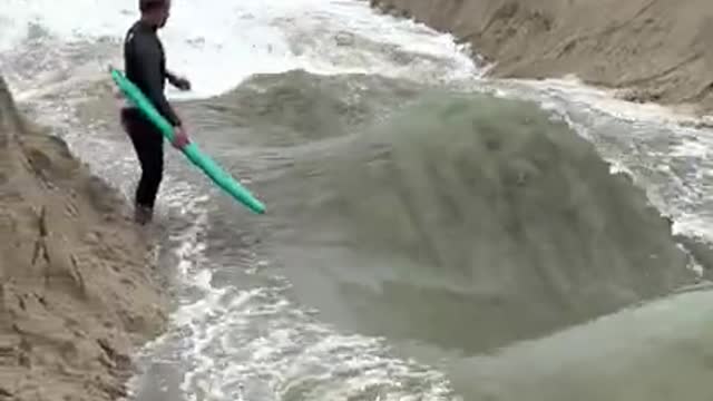 337# Surfer Gets Swept out to Sea by River Rapids