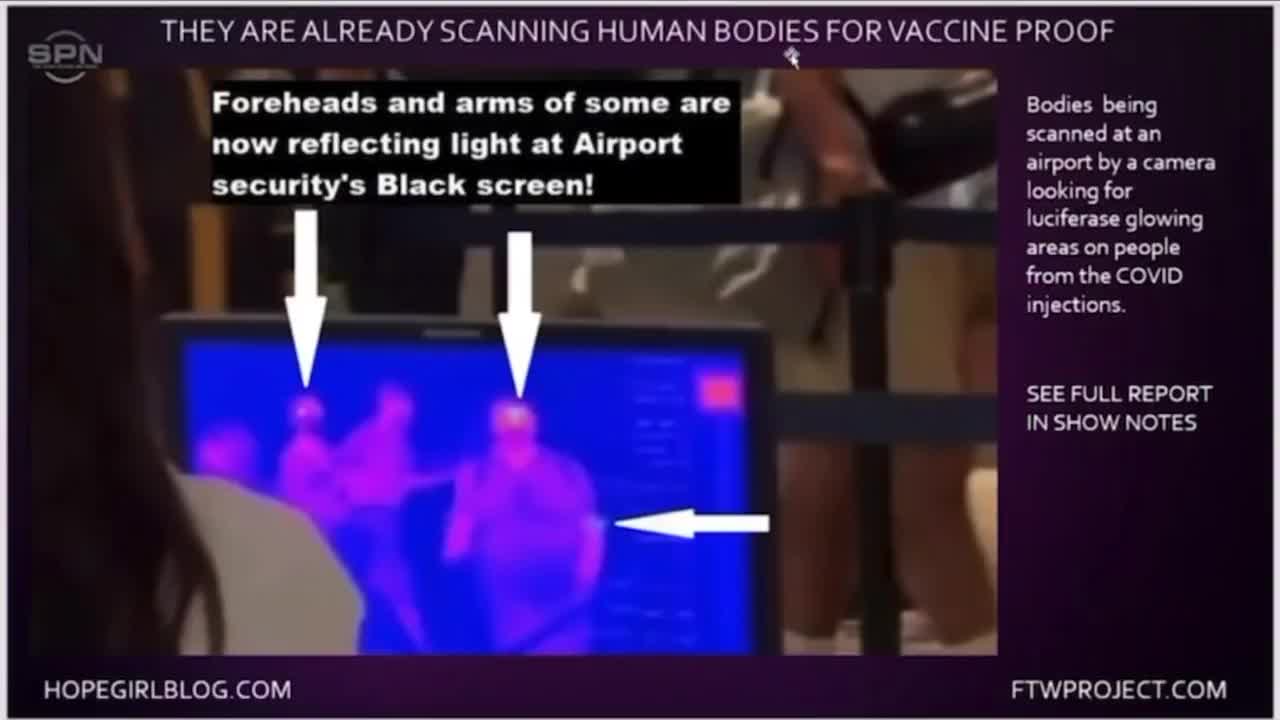 They are already scanning human bodies for covid vaccine proof using luciferase