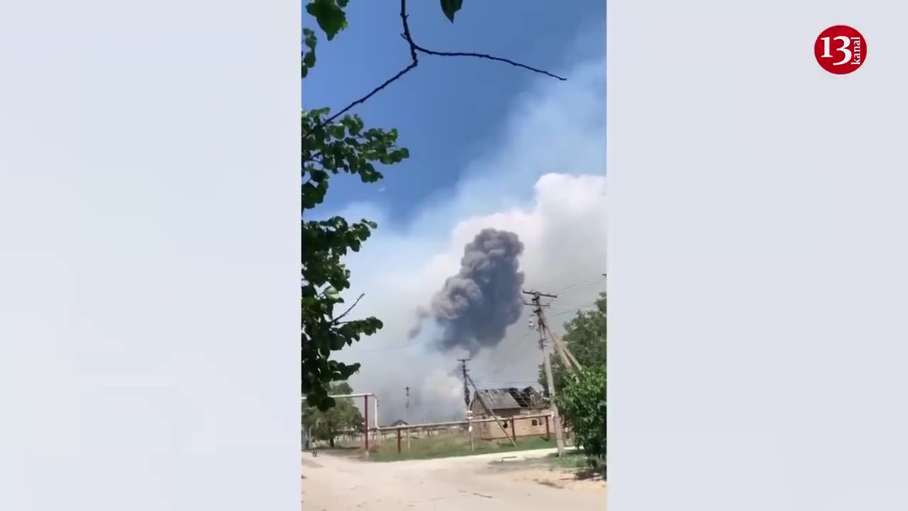 Ukrainian army strikes Crimea with British missiles - Strong blasts occur