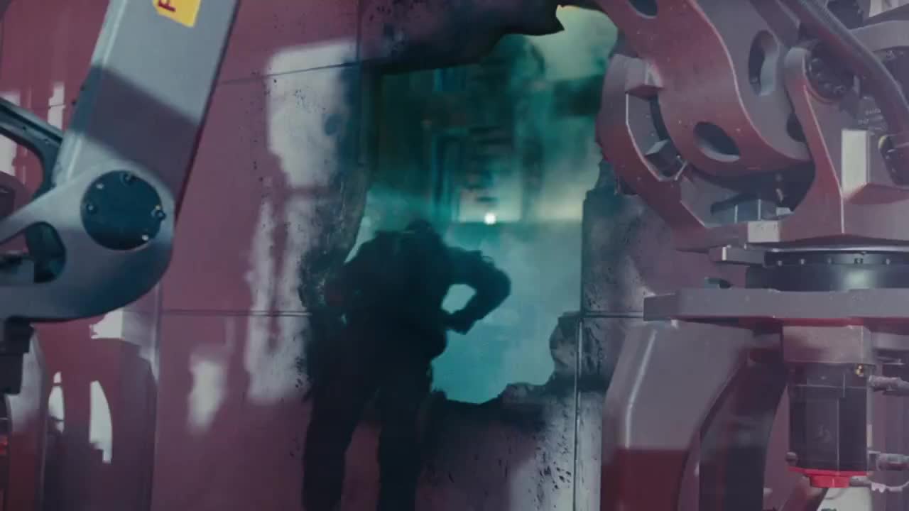 John Connor meets T-800 | Terminator Salvation [Open matte]