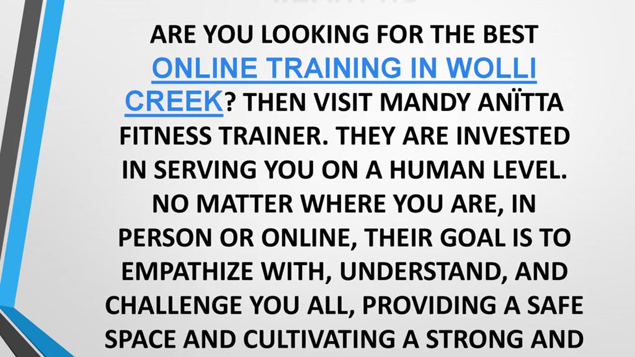 Best Online Training in Wolli Creek