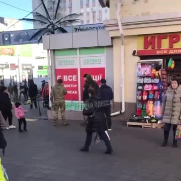 In Odessa the recruitment officers handle conscription notices