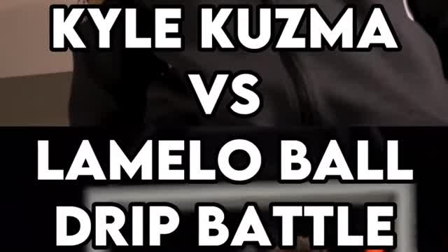 Kuzma vs Lamelo Drip Battle