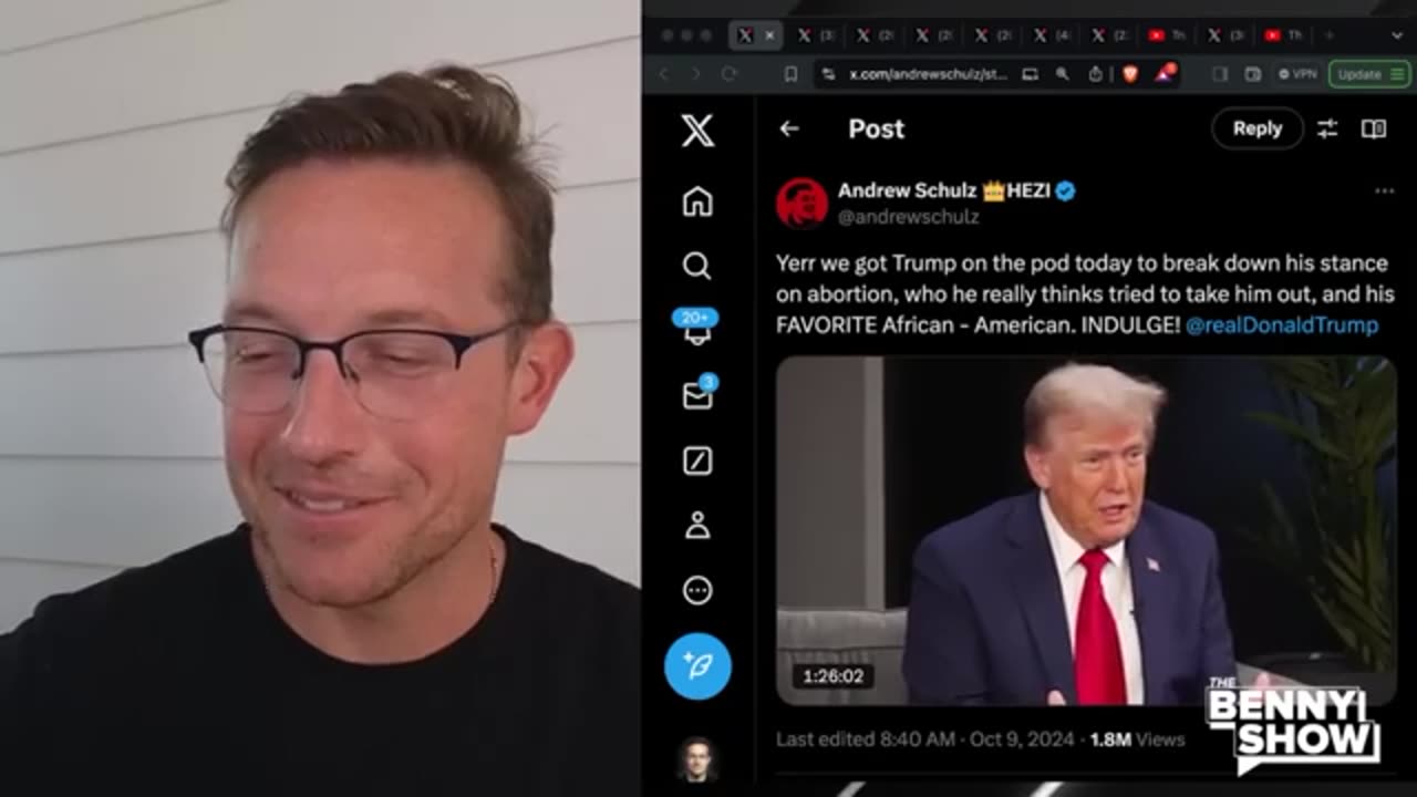 Trump Asked if Elon Musk if His Favorite African American | Comedian Hosts Left in TEARS!!