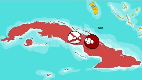 History of Cuba and the Bahamas - Countryballs