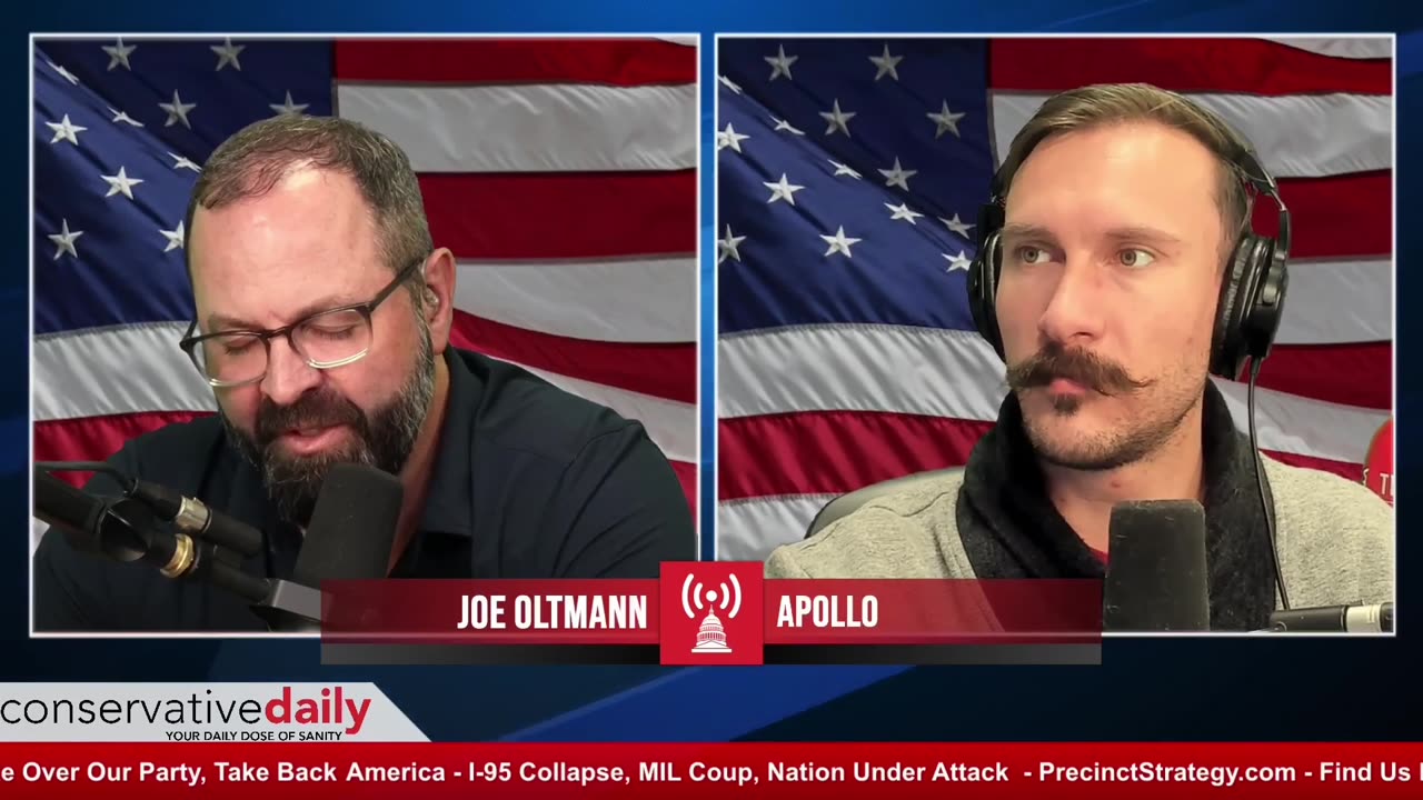 Conservative Daily Shorts: Prayer for CD Friend Doug w Joe & Apollo