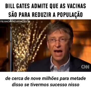 O gen0cida confesso Tio Kill Gates