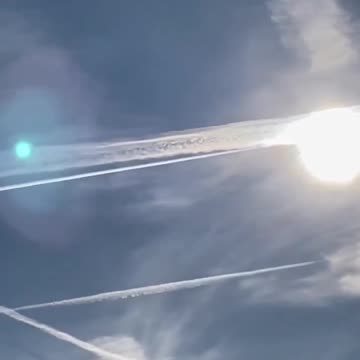 Chemtrails w Irlandii.