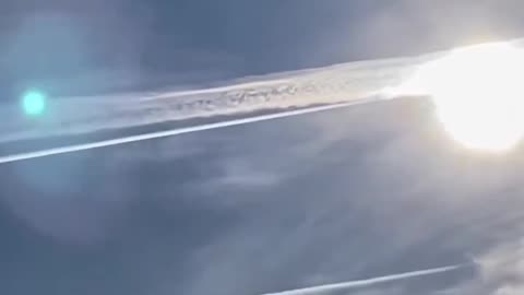 Chemtrails w Irlandii.