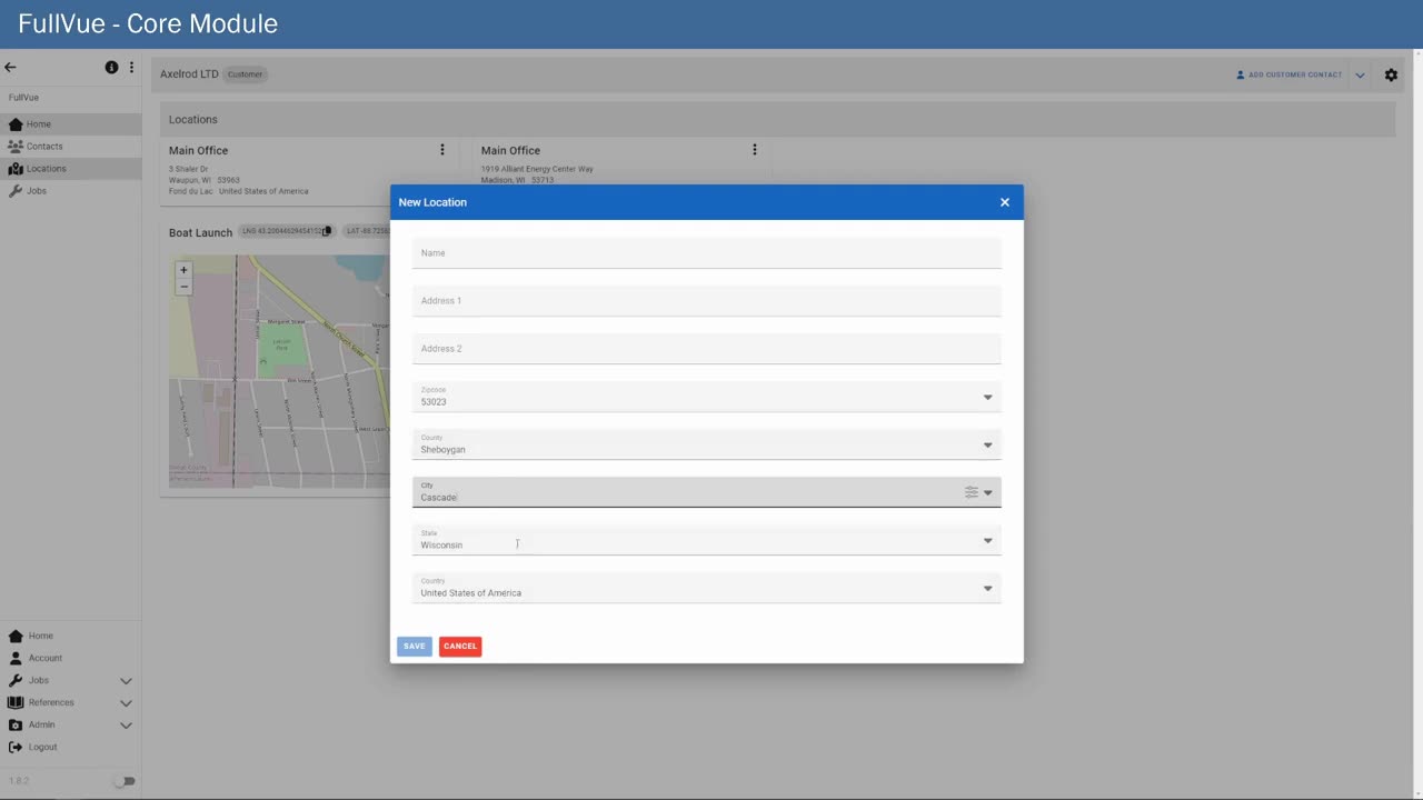 FullVue - Core (Customers) Module