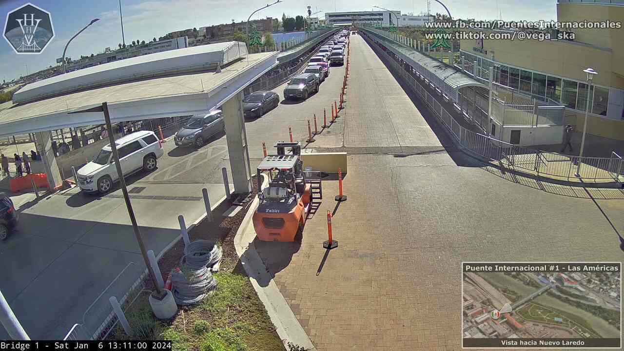 2024-01-06 - Puente Internacional 1 (viendo hacia Nuevo Laredo)