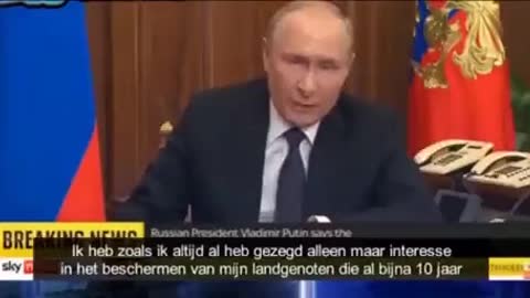 Putin calls out the satanic western “leadership”