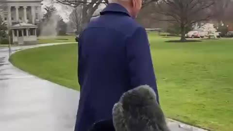 Joe Biden Approaches Reporters, Gets One Question On COVID Origins & He Runs Away