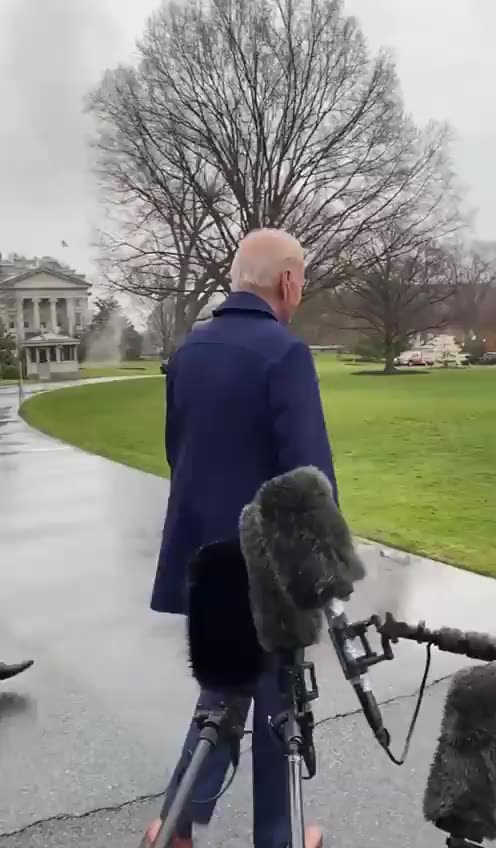 Joe Biden Approaches Reporters, Gets One Question On COVID Origins & He Runs Away