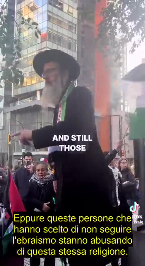 Rabbino denuncia lo stato di Israele per le sue nefandezze