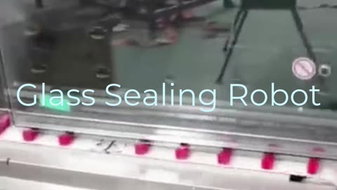 Glass Sealing Robot for Insulating Windows and Windows Machine Machinery