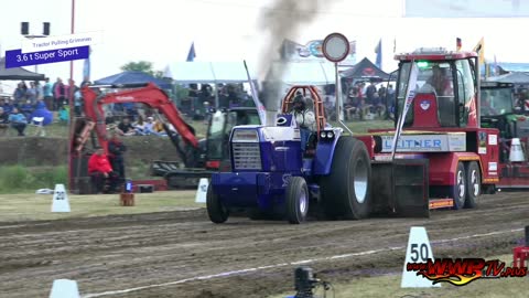 Tractor Pulling - Super Sport Tractors at Grimmen 2022