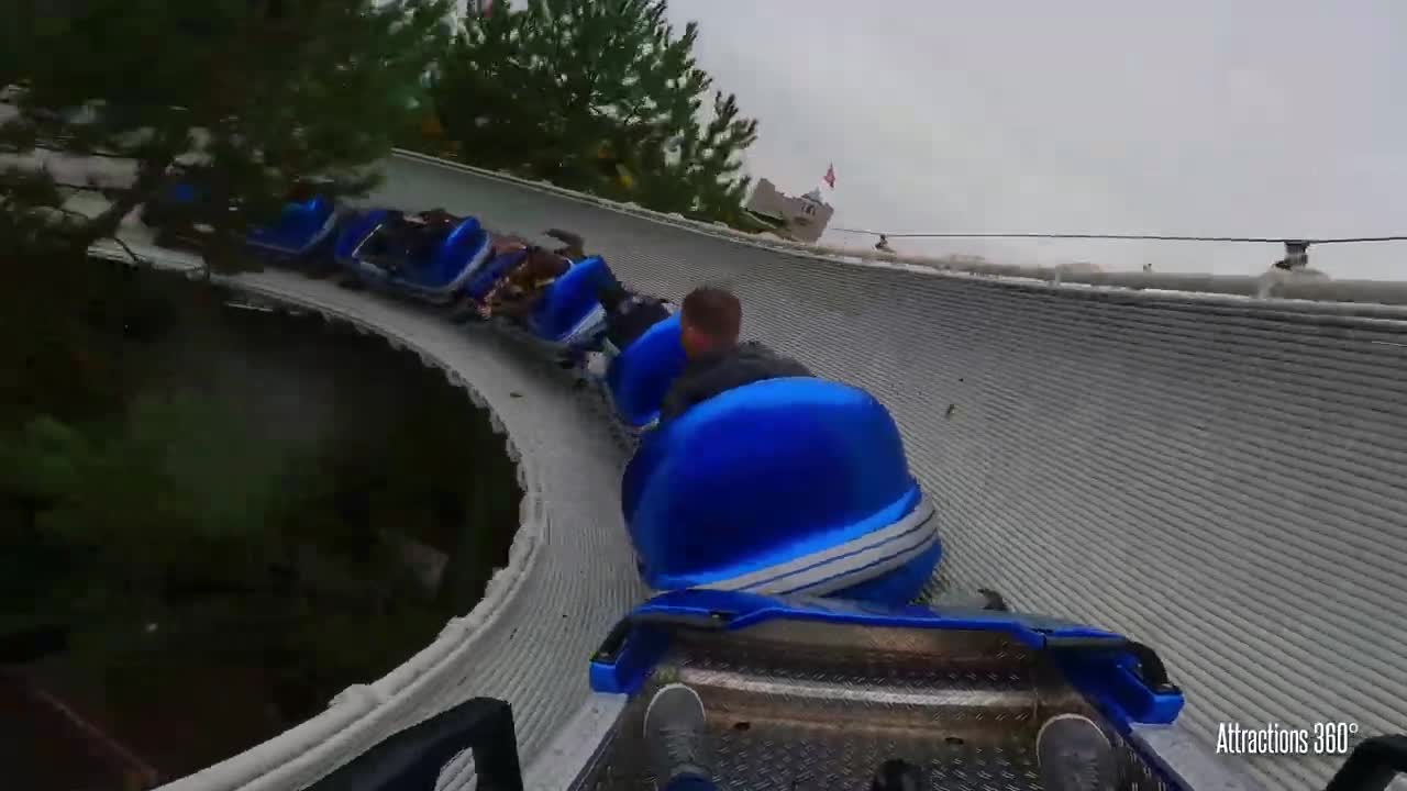 [4K] Swiss Bobsled Ride | No Tracks | Europa Park 2022